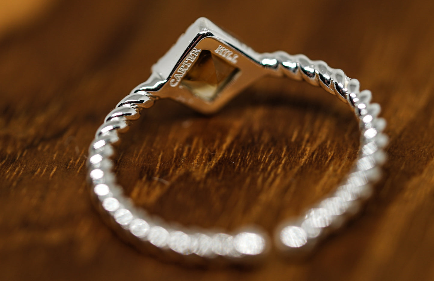 Emerald Bohemian Silver Ring