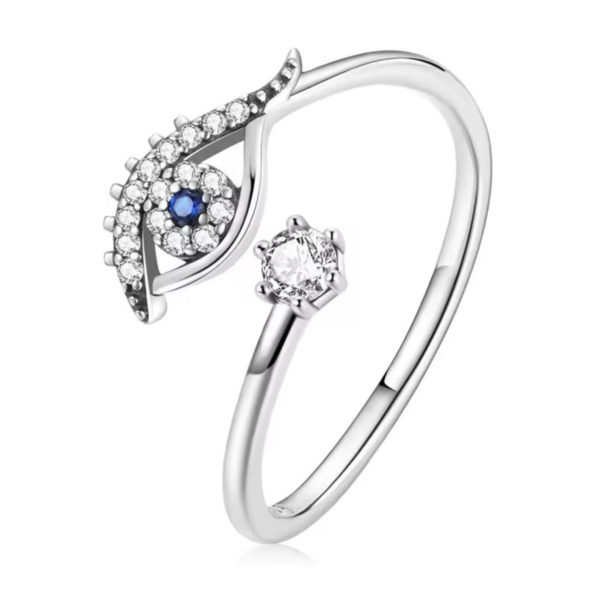 Silver All seeing Eye Ring