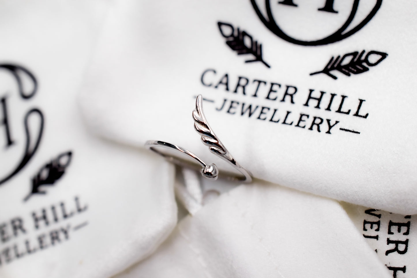 Angel Wing Feather Ring