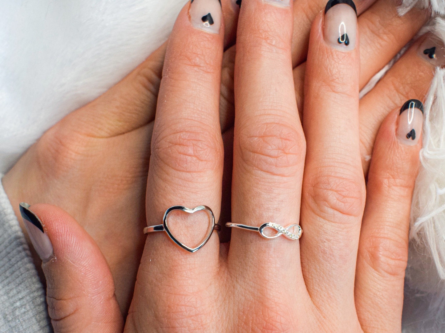 Adjustable Heart Ring