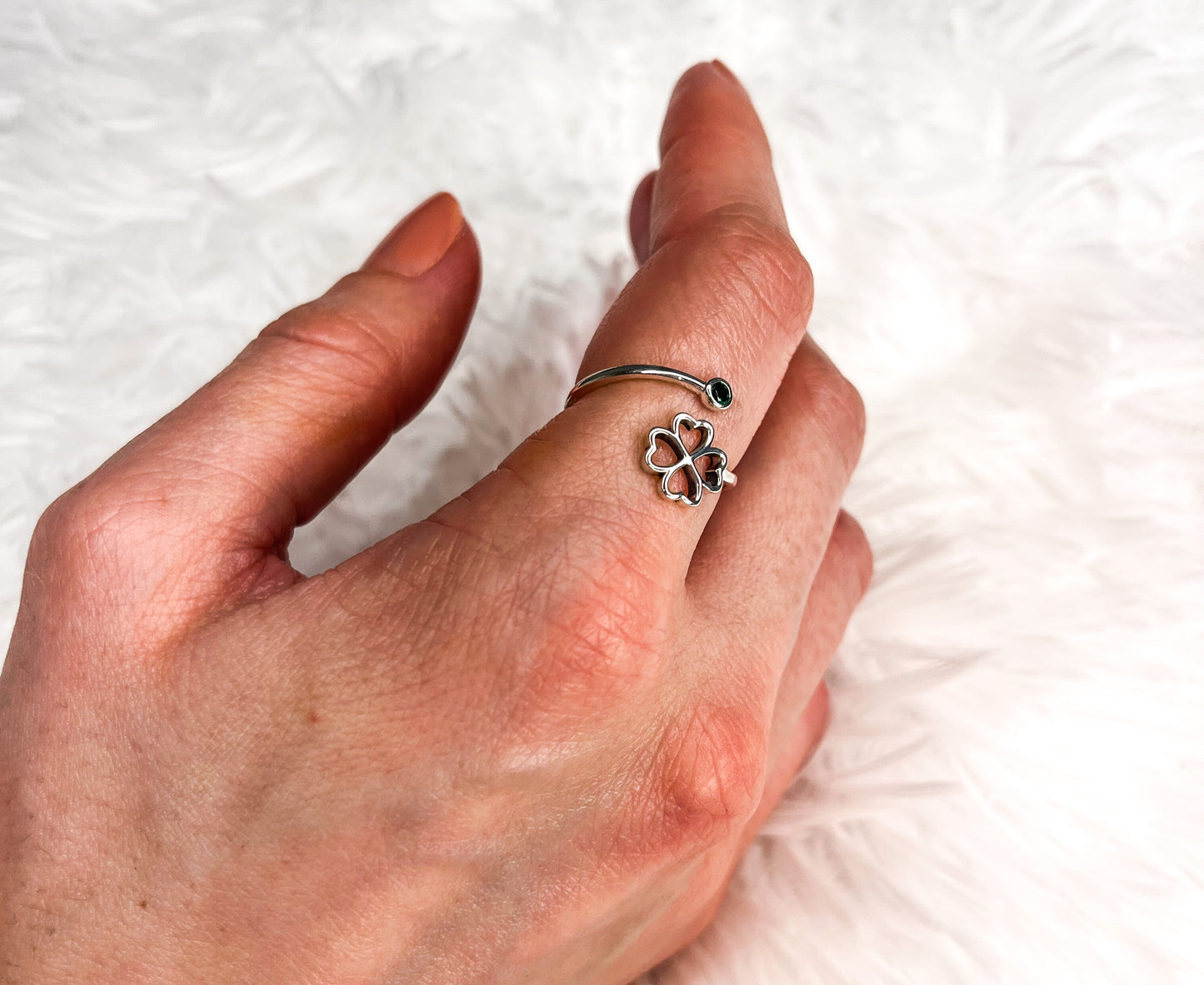 Four Leaf Clover Ring