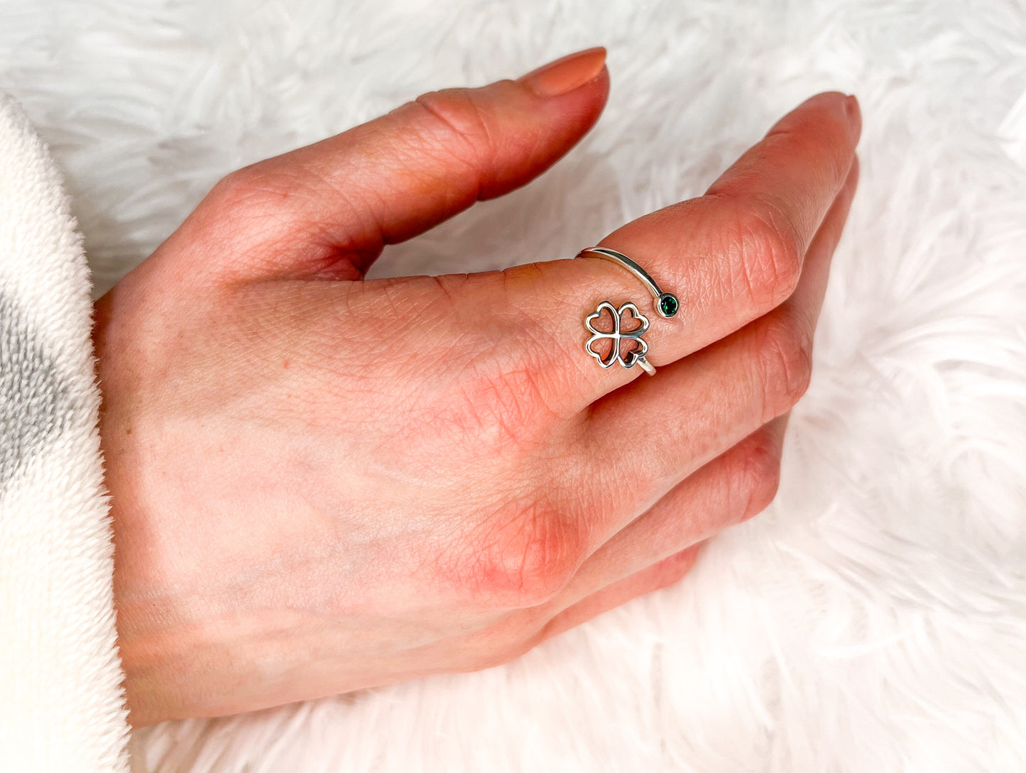 Four Leaf Clover Ring