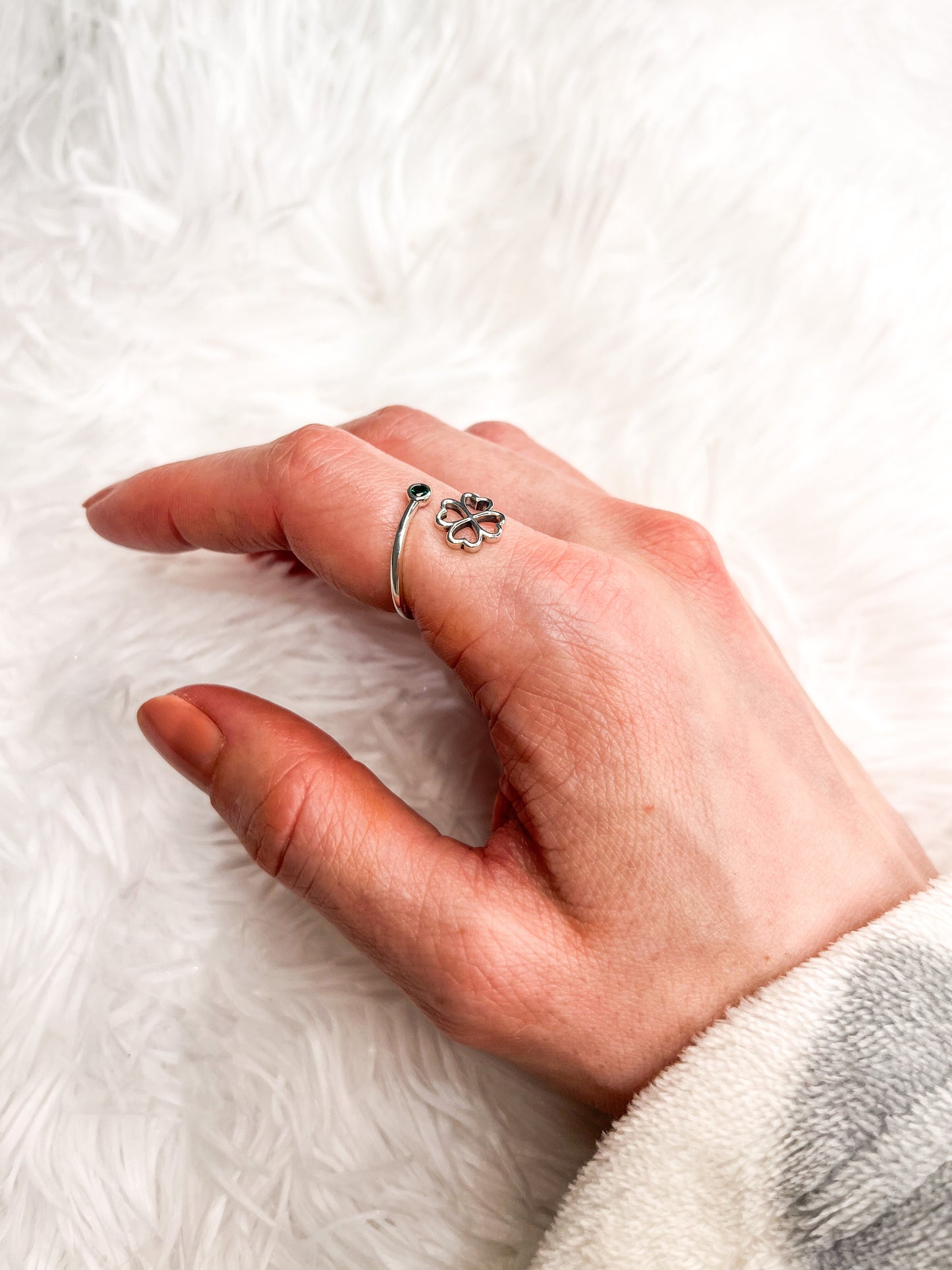 Four Leaf Clover Ring