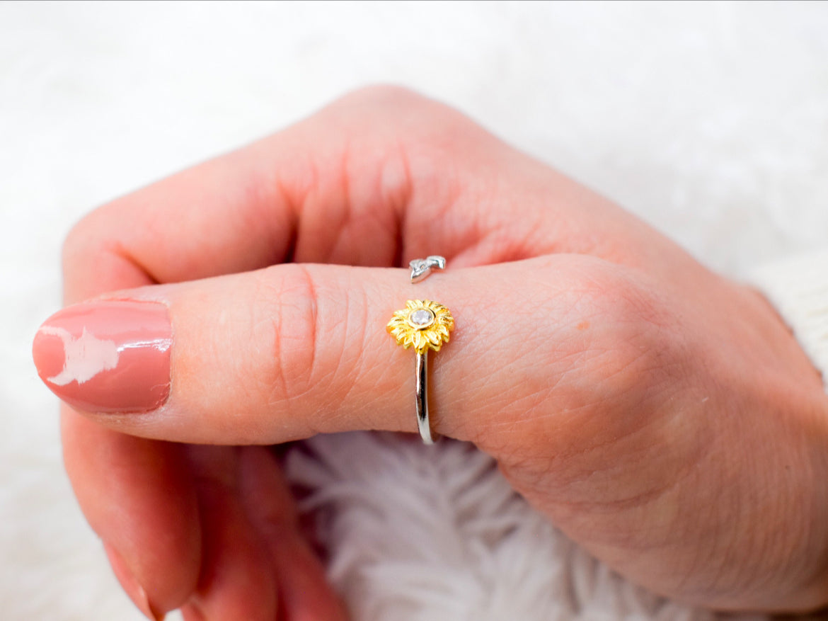 Sun Flower Ring