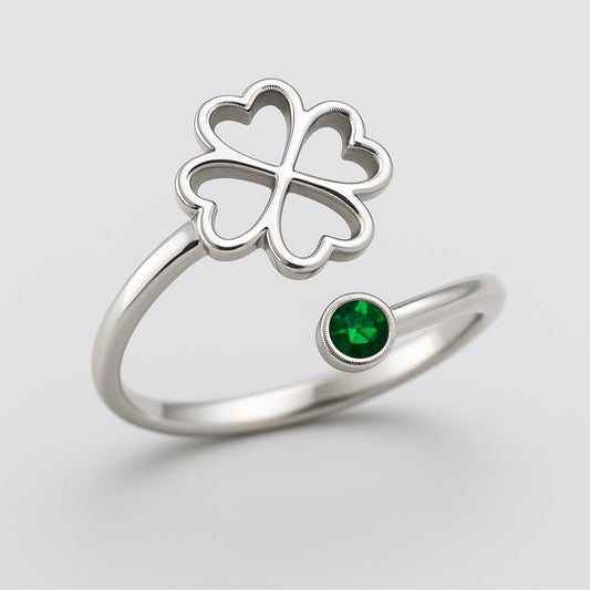 Four Leaf Clover Ring