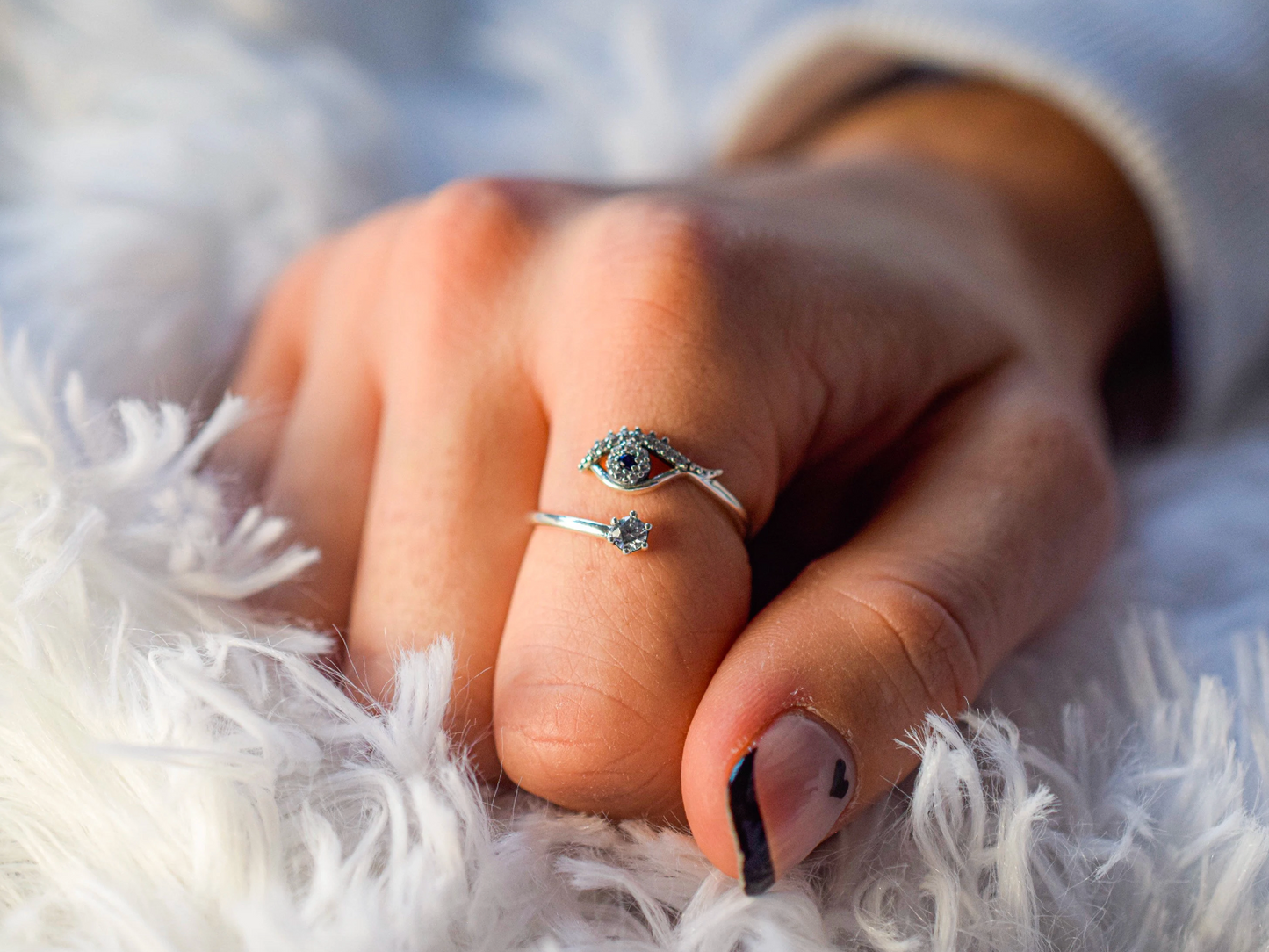 Silver All seeing Eye Ring