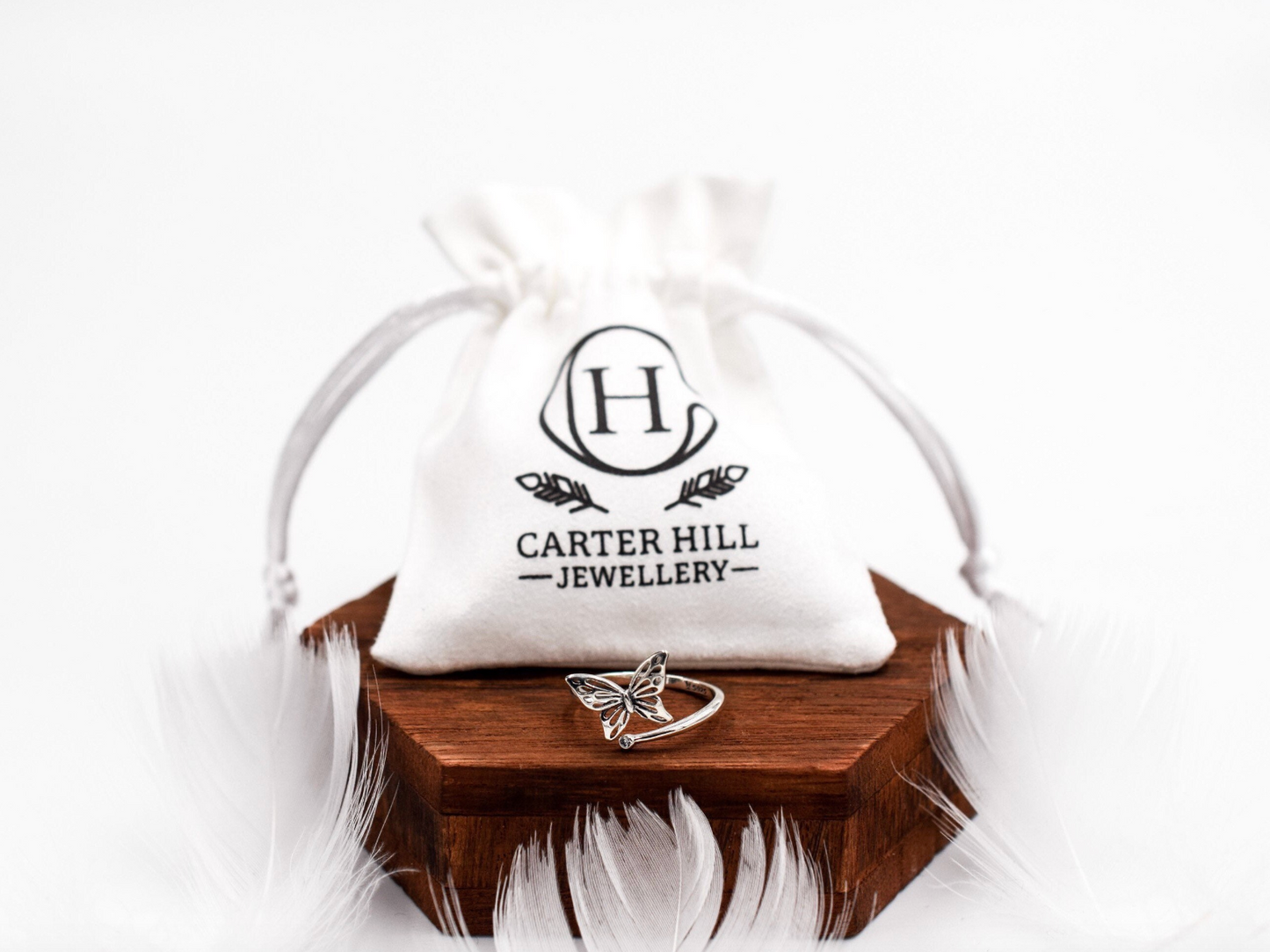 S925 Butterfly Ring