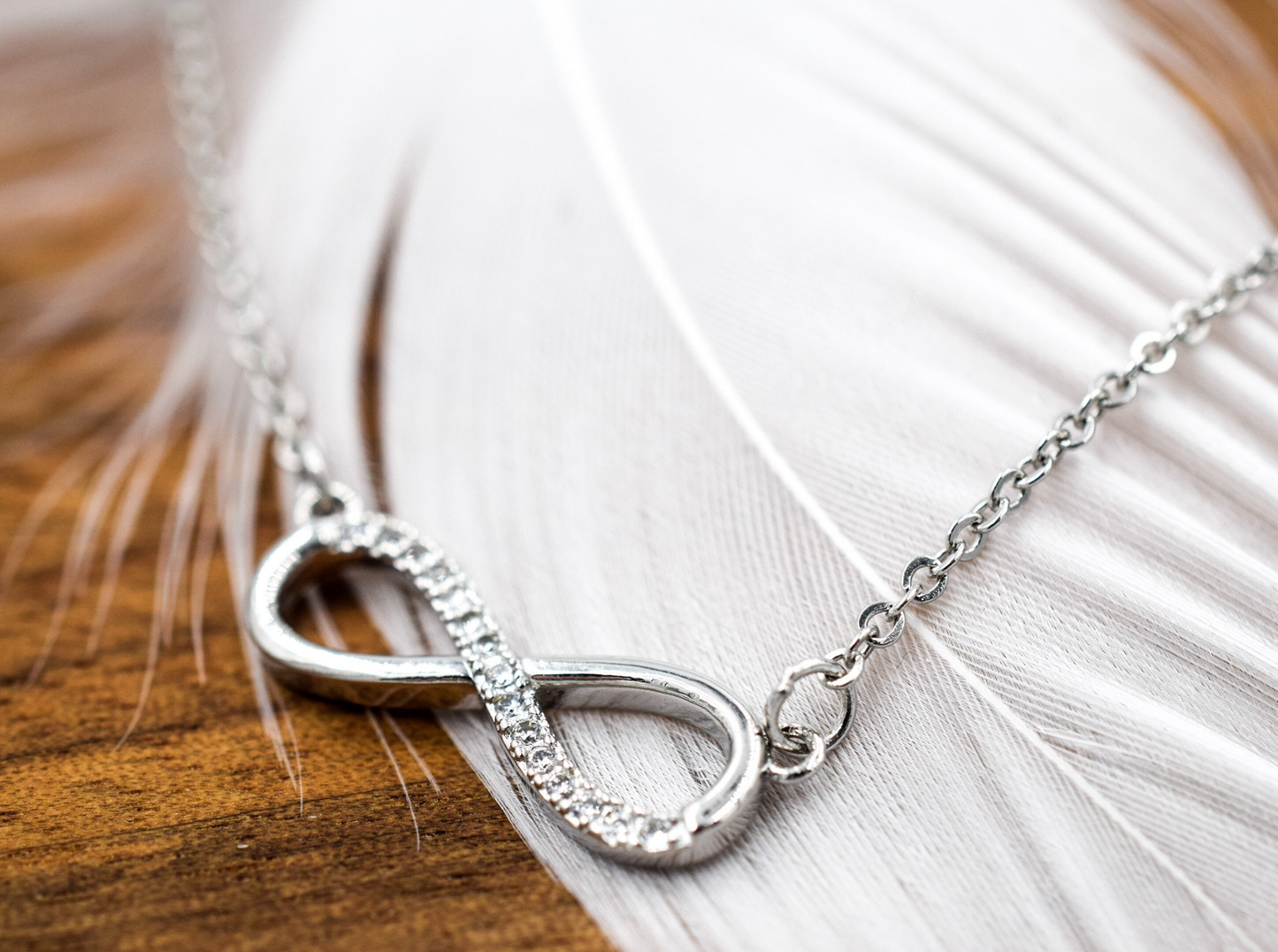 Silver Infinity Necklace