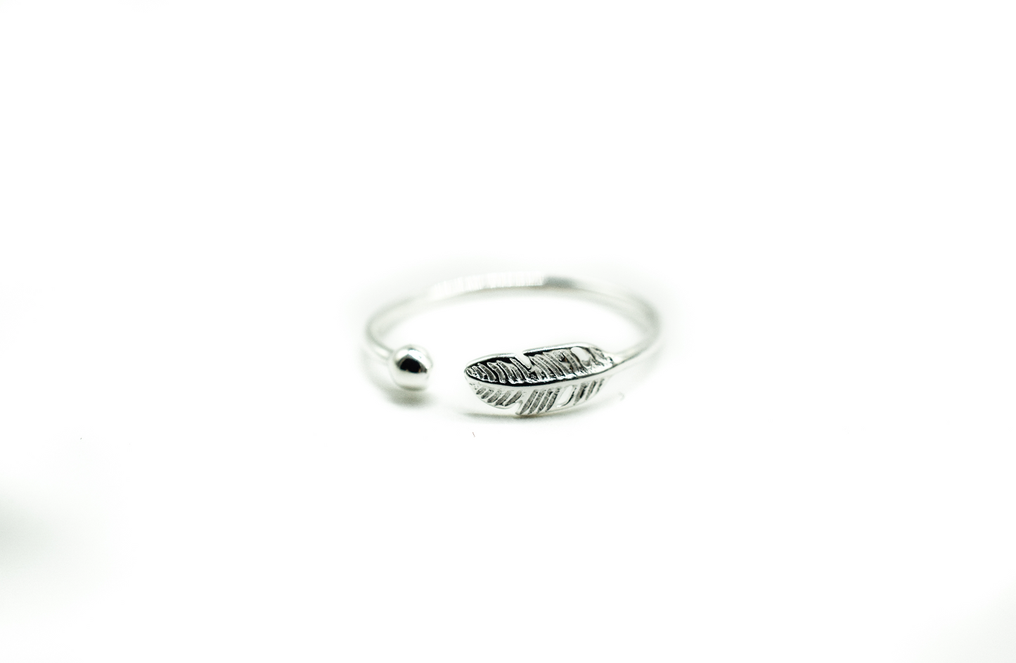 Ethereal Angel Feather Ring