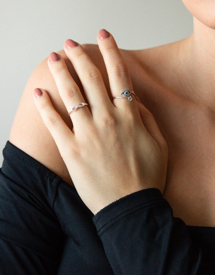Silver All seeing Eye Ring
