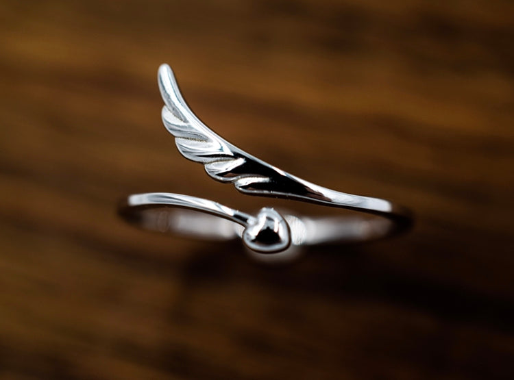 Angel Wing Feather Ring