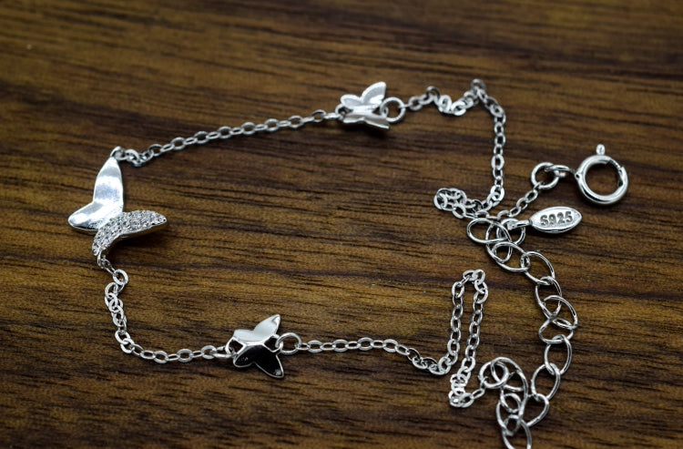 S925 Butterfly Bracelet