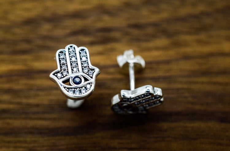 Hamsa Hand Earrings