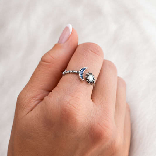 Sun and Moon Ring