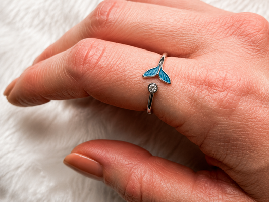 Dolphin Tail Ring