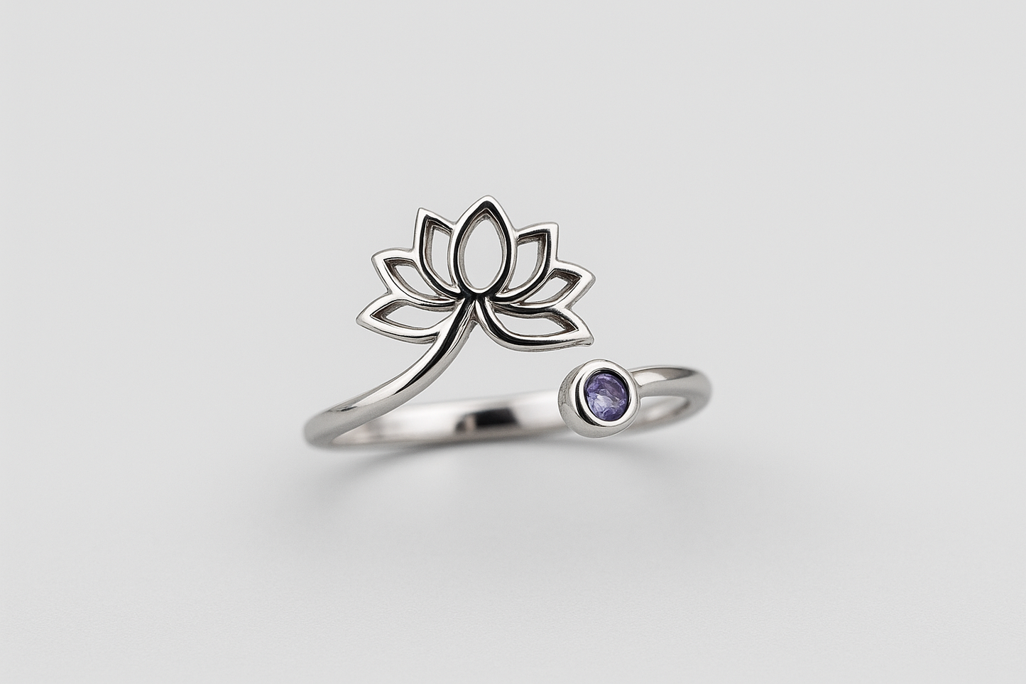 Adjustable Lotus Ring