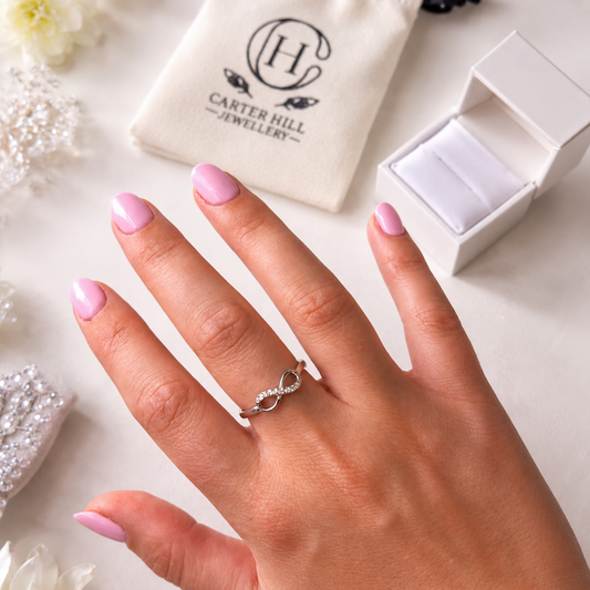 Sterling Silver Infinity Ring