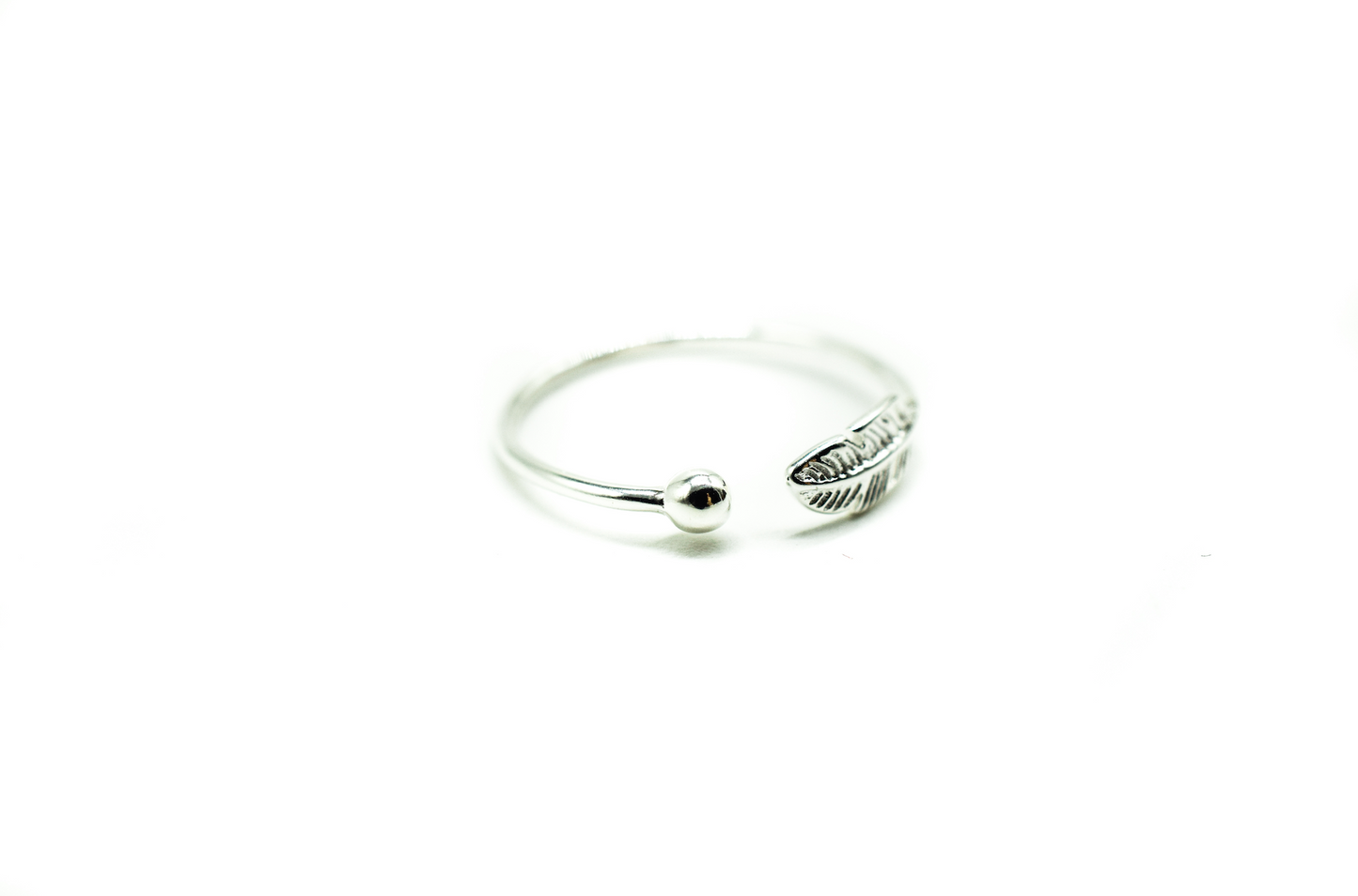 Ethereal Angel Feather Ring