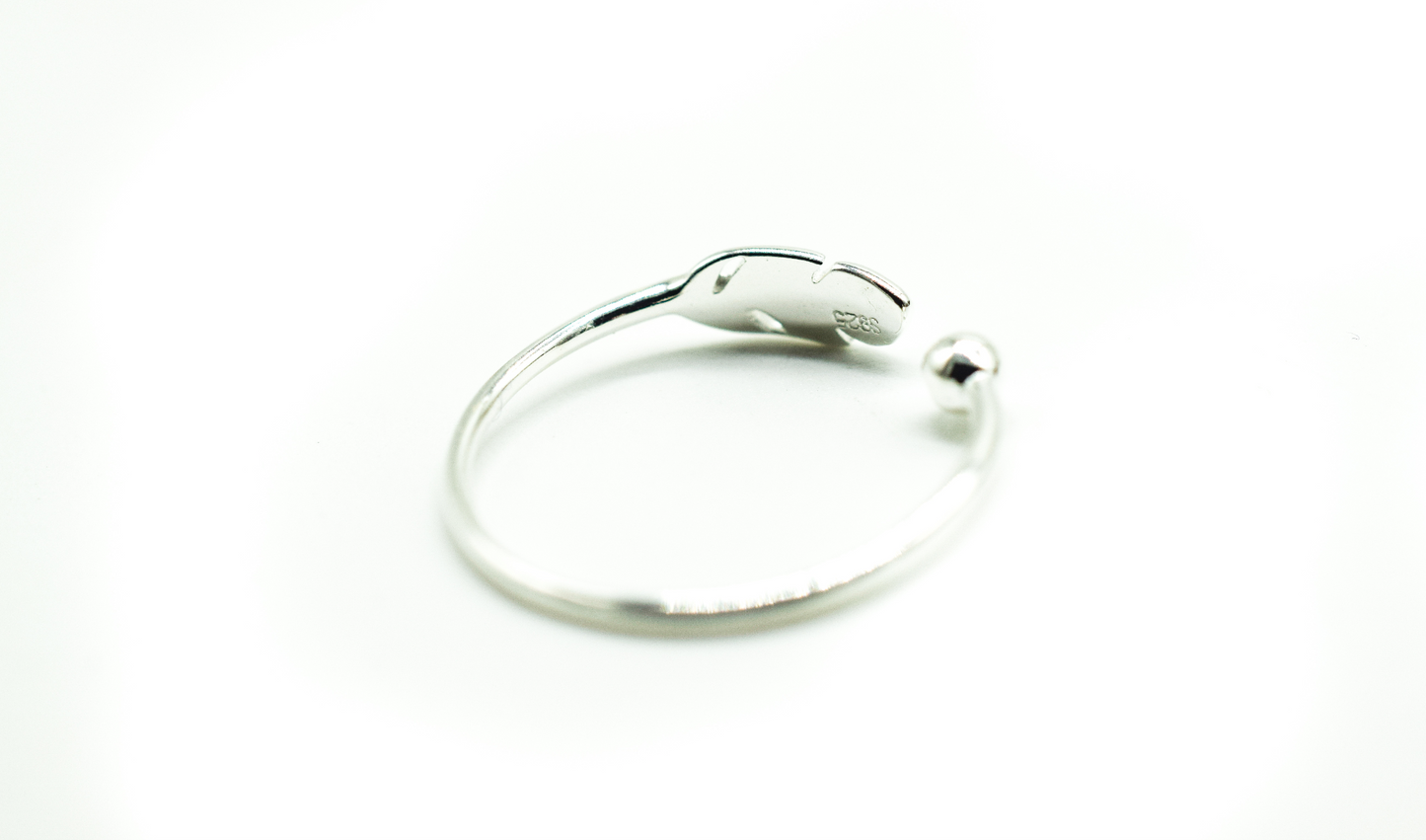 Ethereal Angel Feather Ring